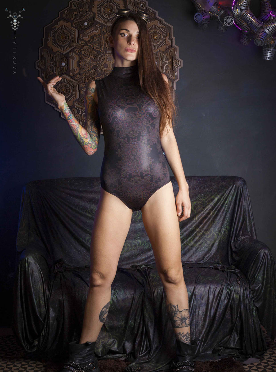 Punkchic Body Woman / Swimsuit - BLACK ATLANTE