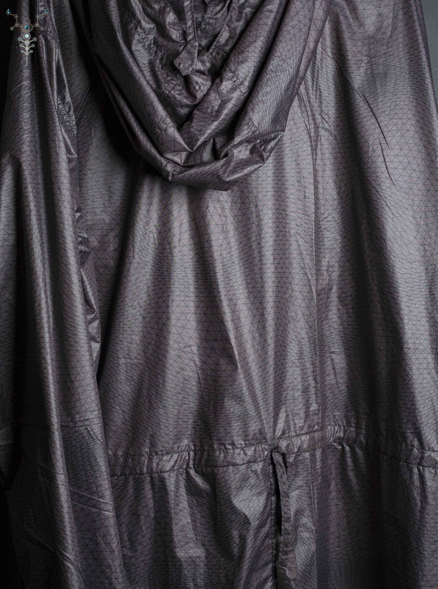 Rain Coat Men / Grey Toffeta - TRIPPY GREY Tofetta