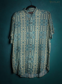 Shirt Men Half Sleeves / Bamboo - BLUSTAR - Yacxilan Artwear