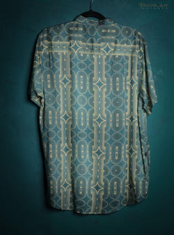 Shirt Men Half Sleeves / Bamboo - BLUSTAR - Yacxilan Artwear