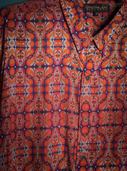 Shirt Men Half Sleeves / Bamboo - REDER - Yacxilan Artwear