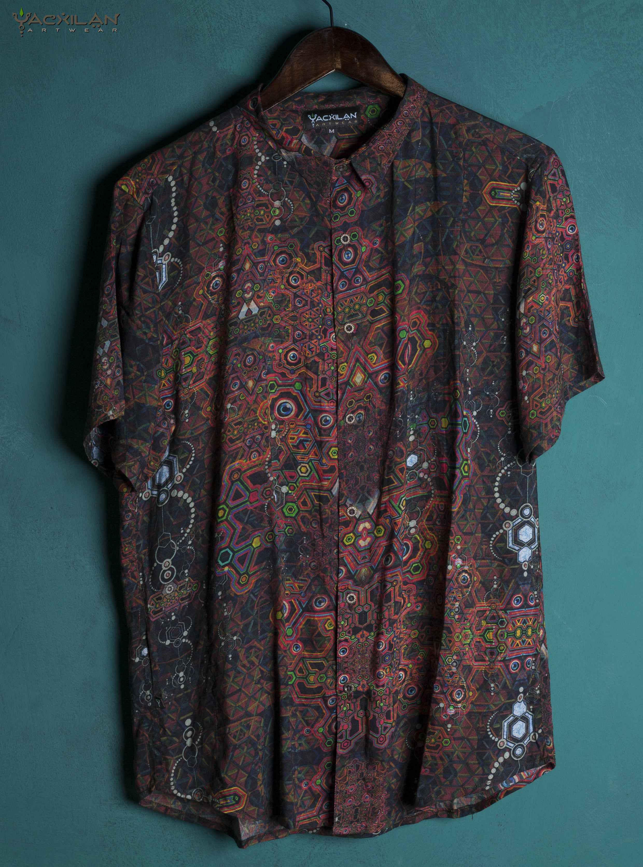 Shirt Men Half Sleeves / Bamboo - SNL Yacxilan Artwear