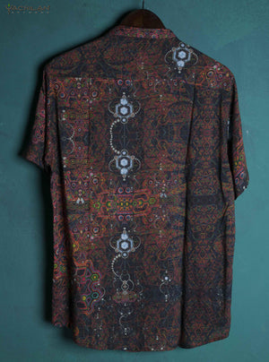 Shirt Men Half Sleeves / Bamboo - SNL Yacxilan Artwear