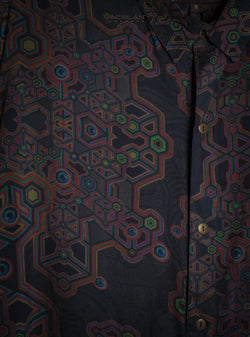 Shirt Men Half Sleeves / Bamboo - AFRODISIAKO - Yacxilan Artwear