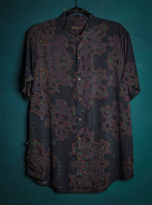 Shirt Men Half Sleeves / Bamboo - AFRODISIAKO