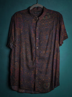 Shirt Men Half Sleeves / Bamboo - NEIRIKA - Yacxilan Artwear