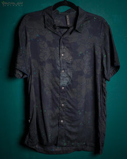 Shirt Men Half Sleeves / Bamboo - DARK CHAMPAGNE - Yacxilan Artwear