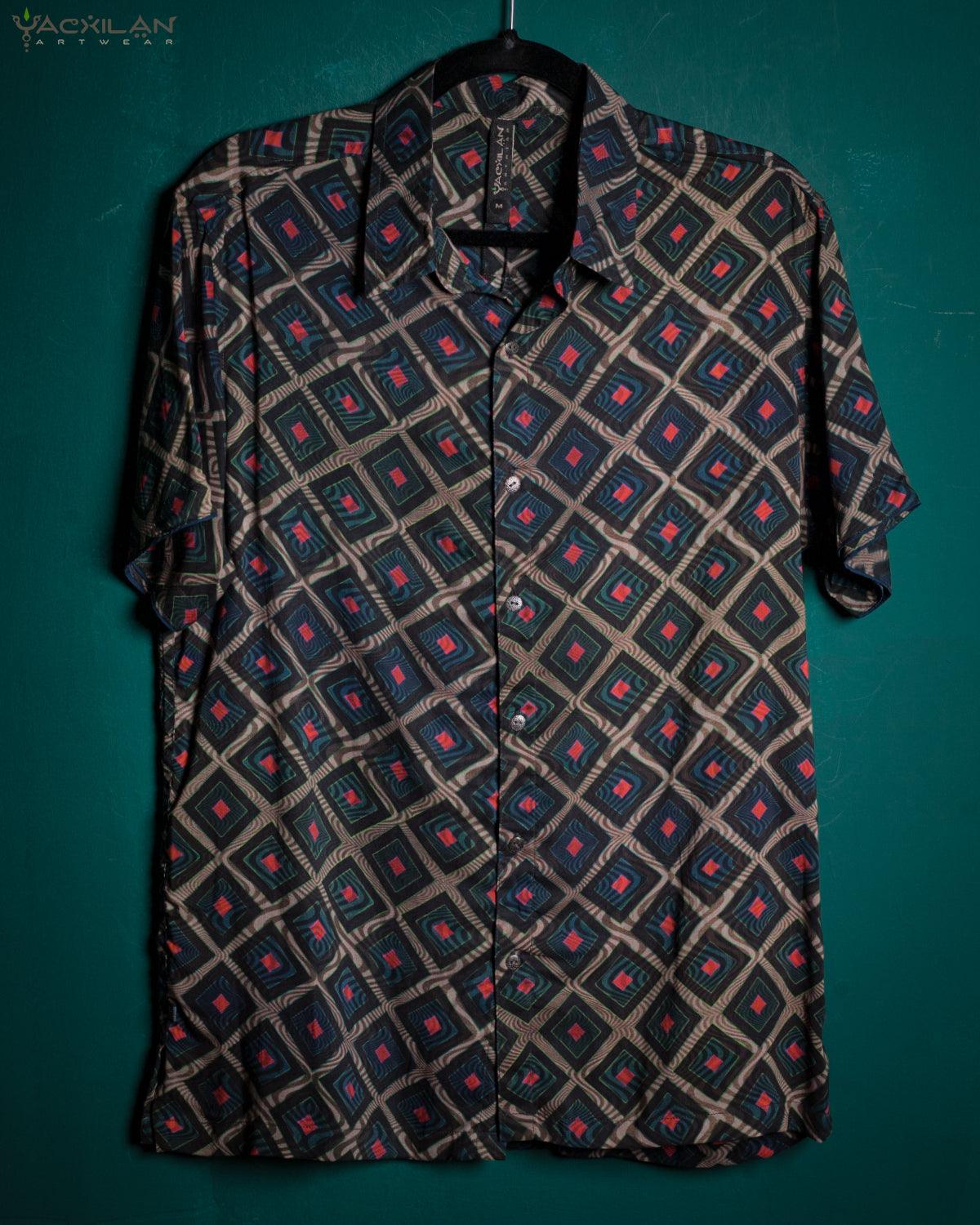 Shirt Men Half Sleeves / Bamboo - GURUCCI - Yacxilan Artwear