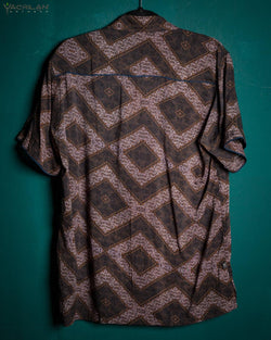 Shirt Men Half Sleeves / Bamboo - INDODELIKS - Yacxilan Artwear