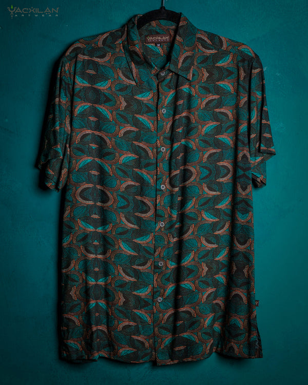 Shirt Men Half Sleeves / Viscose - PASTEC BLU