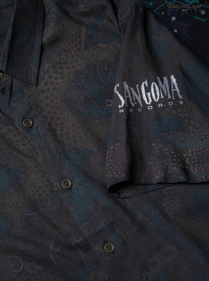 Shirt Men Half Sleeves / Viscose - SANGOMA DRAGONS