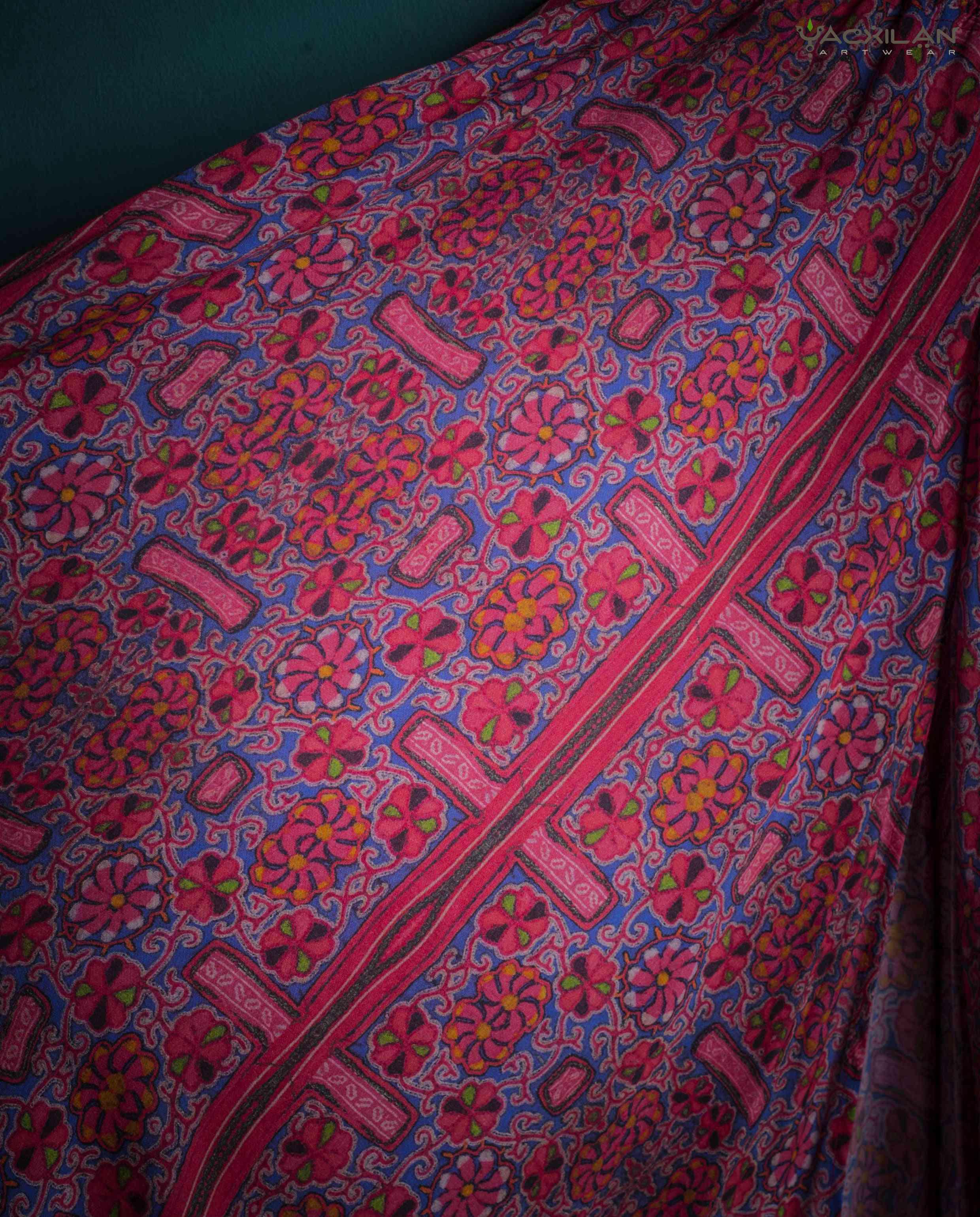 Gipsy Long Skirt / Bamboo - PANAMA CANAL - Yacxilan Artwear