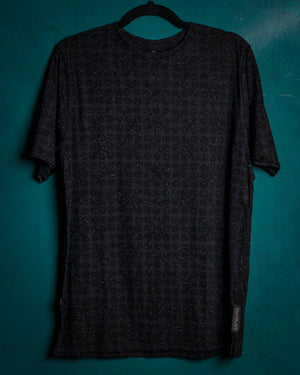 T-Shirt Men / Cotton Slub - Black TETRIS