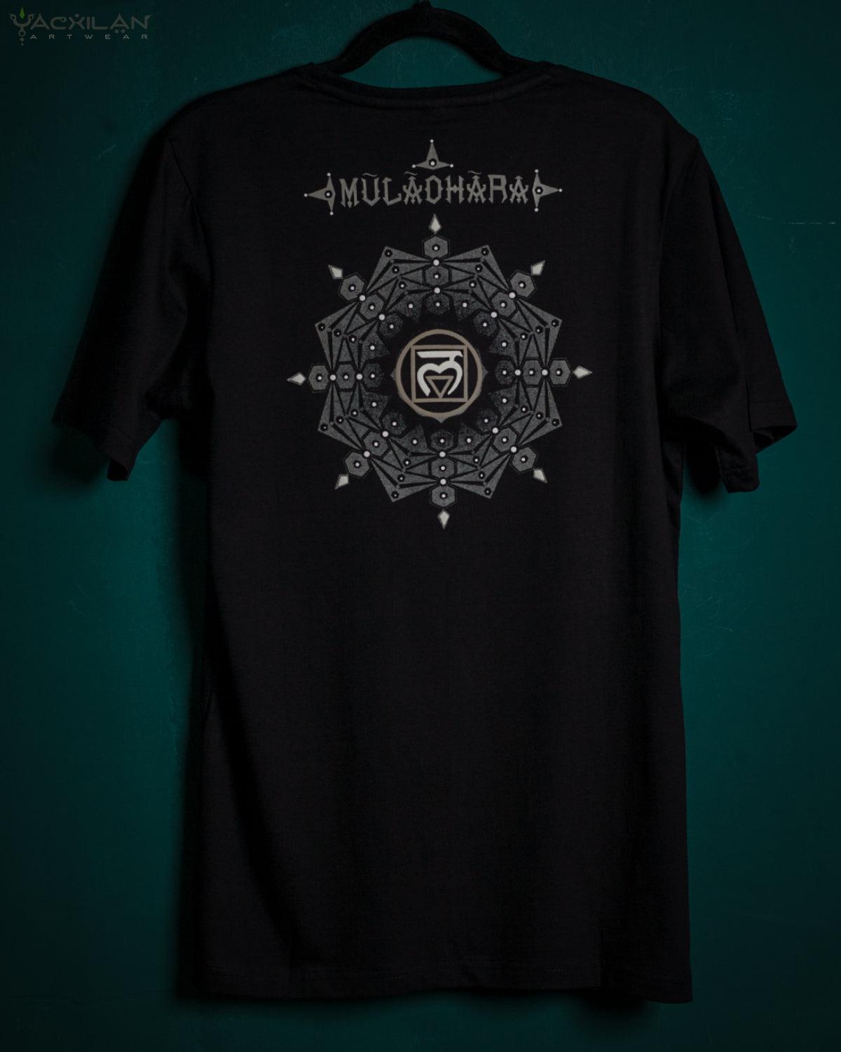 T-Shirt Men / Cotton Screenprint - MULADHARA - Yacxilan Artwear